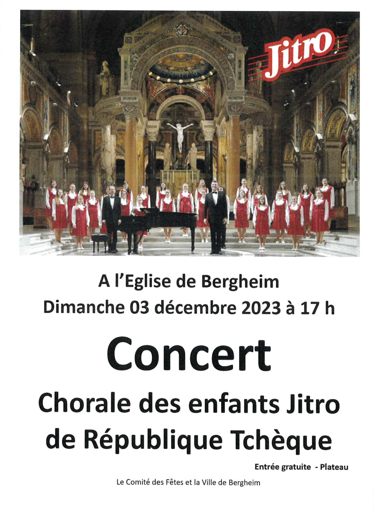 Concert chorale des enfants Jitro de la République Tchèque