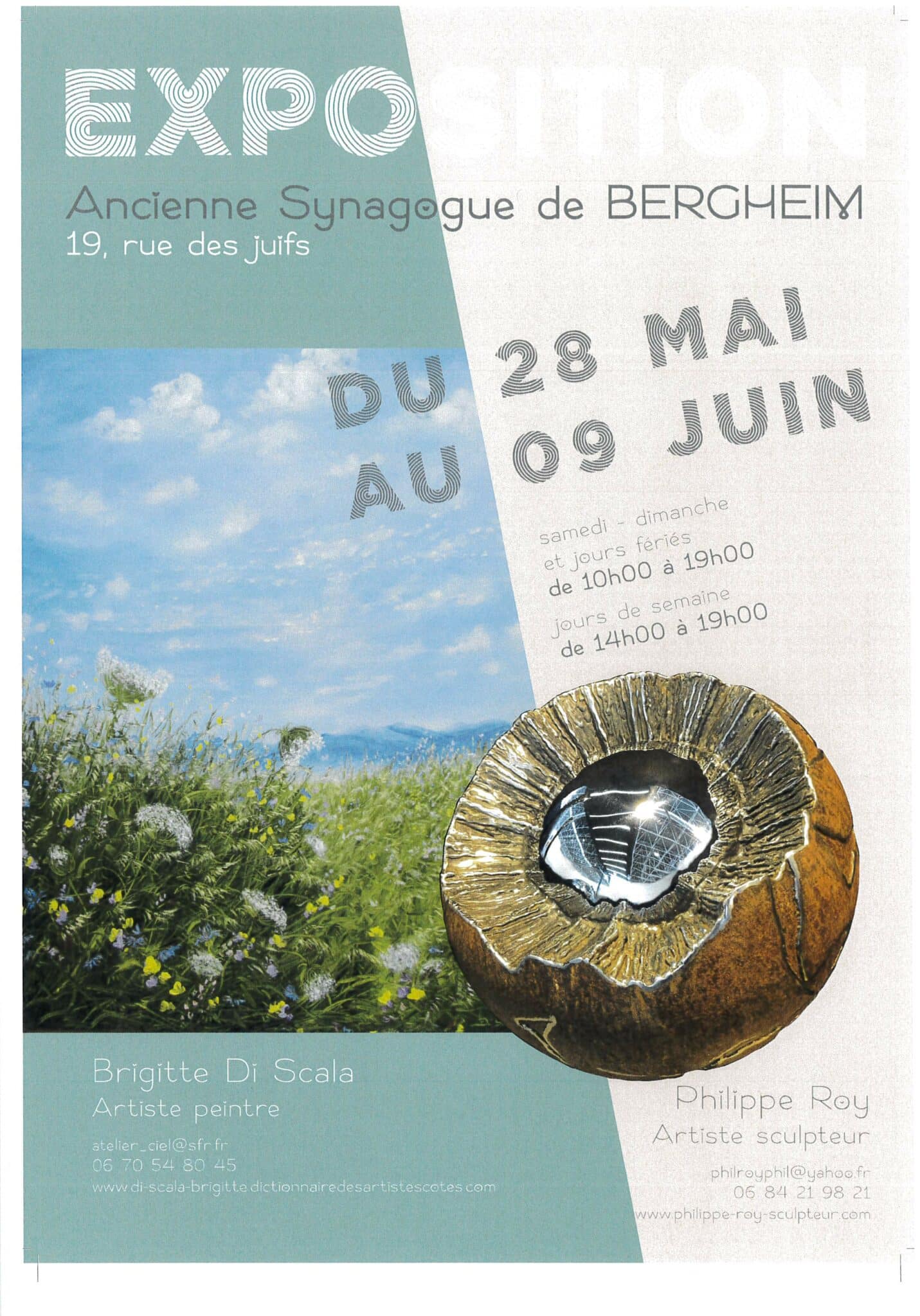 Exposition Brigitte Di Scala et Philippe Roy
